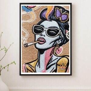 Boss Boss Boss Energy Pop Art‎ Embroidered Décor Boss Energy Re-print on 11x17